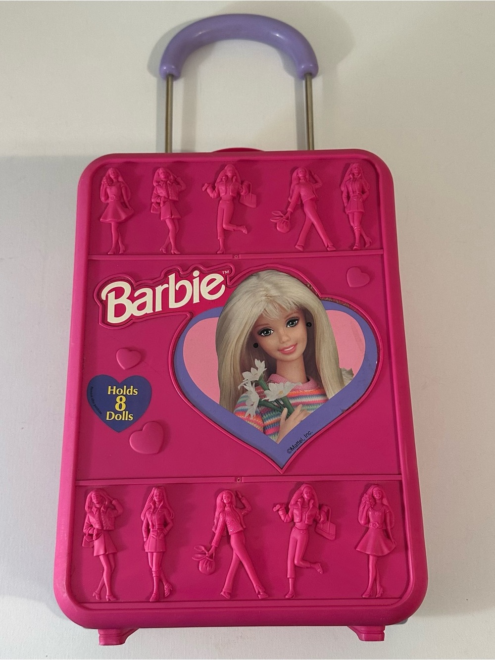 1998 - MATTEL BARBIE - 8 DOLL CARRY CASE